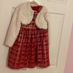 Purple rose size 5 dress